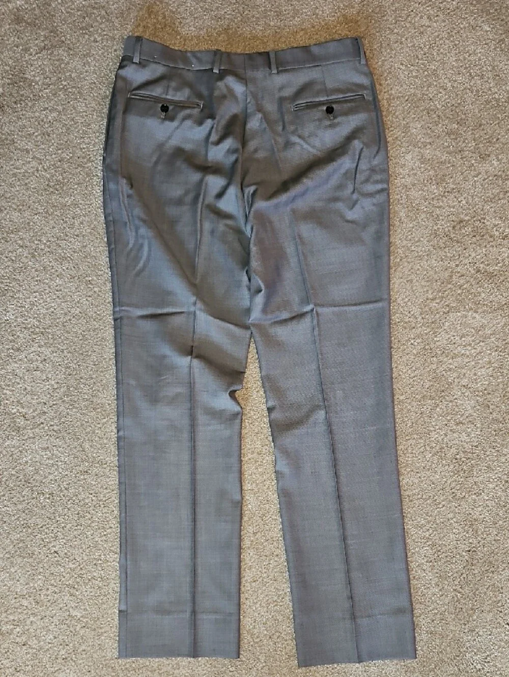 Tommy Hilfiger Size W36xL34 Men's Light Grey Dress Pants